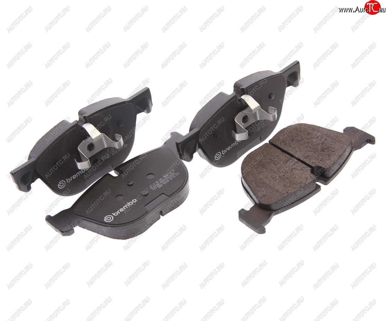 5 199 р. Колодки тормозные передние (4шт.) BREMBO BMW X5 E70 дорестайлинг (2006-2010)  с доставкой в г. Воронеж
