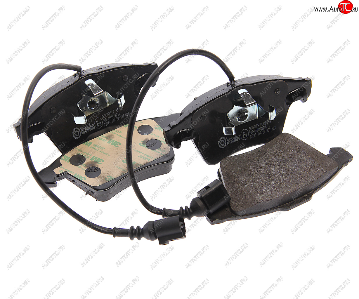 4 949 р. Колодки тормозные передние (4шт.) BREMBO Volkswagen Touareg GP рестайлинг (2006-2010)  с доставкой в г. Воронеж