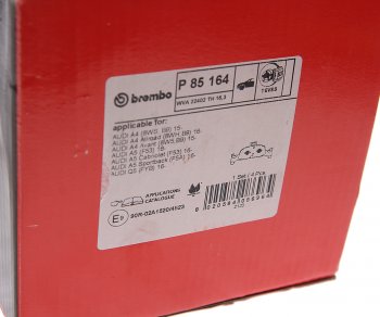 12 999 р. Колодки тормозные передние (4шт.) BREMBO  Audi A4  B9 - Q5  FY  с доставкой в г. Воронеж. Увеличить фотографию 3