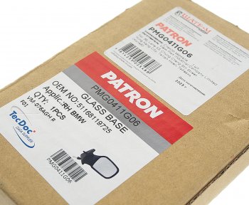 1 539 р. Элемент зеркальный BMW 3 (E36,E46),5 (E34) правый с подогревом PATRON PATRON pmg0411g06 PATRON pmg0411g06  с доставкой в г. Воронеж. Увеличить фотографию 3