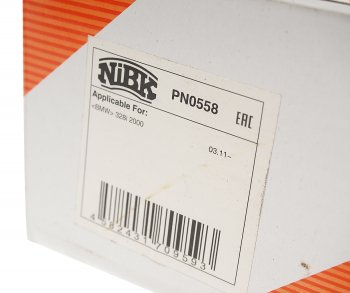 4 749 р. Колодки тормозные передние (4шт.) NIBK BMW 1 серия F21 хэтчбэк 3 дв. 1-ый рестайлинг (2015-2017)  с доставкой в г. Воронеж. Увеличить фотографию 3