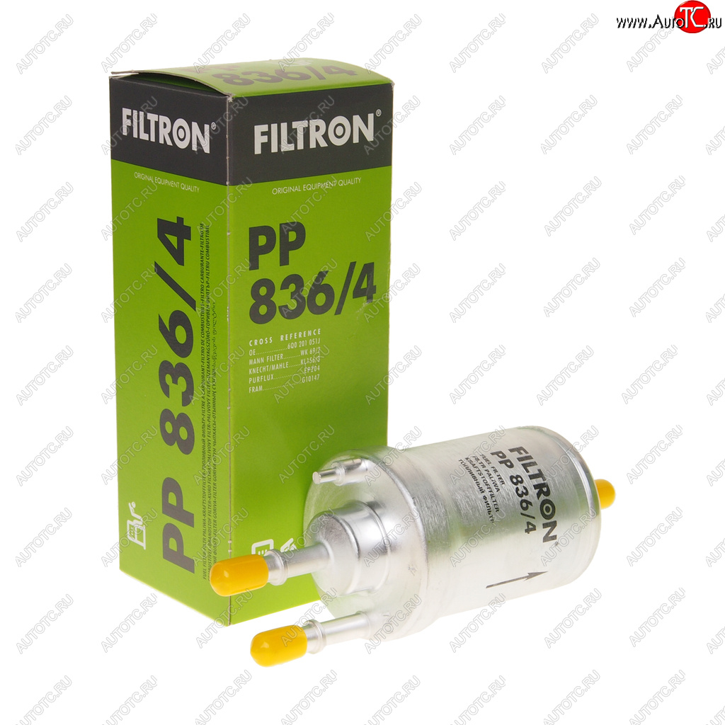 1 699 р. Фильтр топливный VW AUDI SEAT SKODA (04-) (1.21.41.6) с регулятором (4 BAR) FILTRON FILTRON pp8364  с доставкой в г. Воронеж