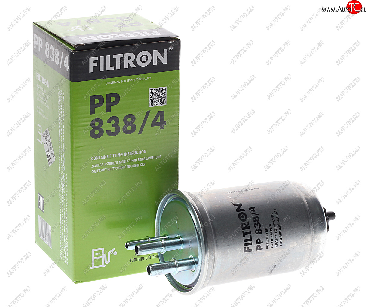 1 299 р. Фильтр топливный FORD Focus (98-04) (1.8 TDCI),Mondeo (01-07) (2.0 TDCI) FILTRON FILTRON pp8384  с доставкой в г. Воронеж