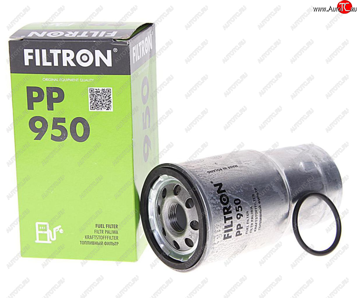 1 199 р. Фильтр топливный TOYOTA Rav 4 (01-) (2.02.2 D) MAZDA 323 (98-04) (2.0 TD) FILTRON FILTRON pp950  с доставкой в г. Воронеж