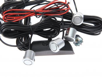 1 259 р. Датчик парковки d=19мм AUTOEXPERT AUTOEXPERT ps-4l silver  с доставкой в г. Воронеж. Увеличить фотографию 2