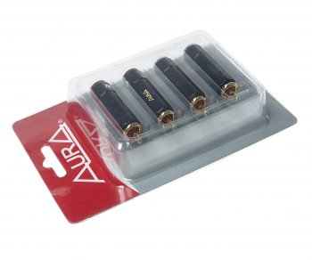 699 р. Штекер RCA комплект 4шт. AURA AURA rca-p613 AURA rca-p613  с доставкой в г. Воронеж. Увеличить фотографию 2