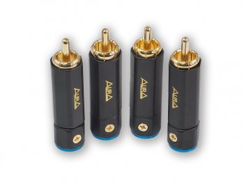 699 р. Штекер RCA комплект 4шт. AURA AURA rca-p613 AURA rca-p613  с доставкой в г. Воронеж. Увеличить фотографию 3