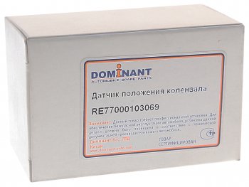 469 р. Датчик положения коленвала RENAULT Logan,Megane 2 DOMINANT DOMINANT re77000103069  с доставкой в г. Воронеж. Увеличить фотографию 3