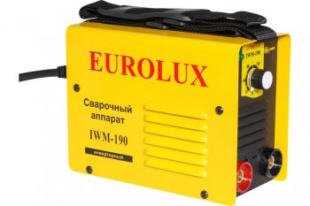 4 999 р. Аппарат сварочный 5.5кВт 10-190А d=2.0-5.0 220В инвертор Eurolux РЕСАНТА РЕСАНТА ресанта iwm-190  с доставкой в г. Воронеж. Увеличить фотографию 5