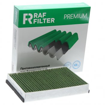 Фильтр воздушный салона LAND ROVER Evoque (19-) угольный антиаллергенный RAF FILTER RAF FILTER rf002lr