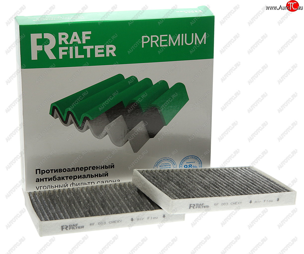 1 239 р. Фильтр воздушный салона CHEVROLET Silverado (99-07) угольный антиаллергенный RAF FILTER RAF FILTER rf003chexy  с доставкой в г. Воронеж