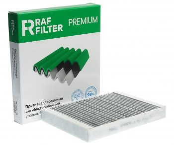 Фильтр воздушный салона TOYOTA LEXUS LS (17-) угольный антиаллергенный RAF FILTER RAF FILTER rf005to