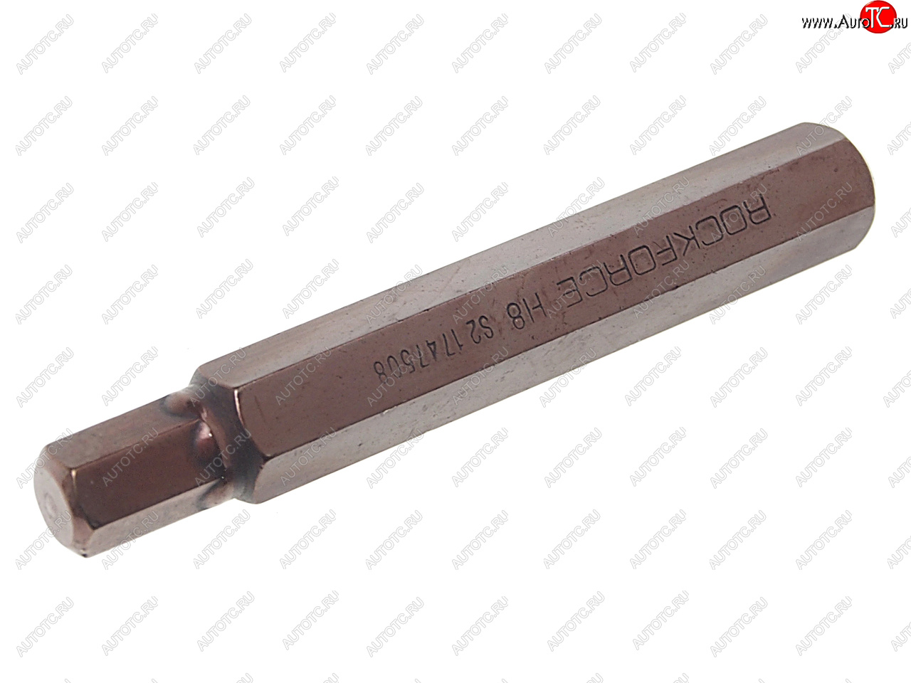 109 р. Бита HEX H8х75мм 10мм ROCKFORCE ROCKFORCE rf-1747508pr  с доставкой в г. Воронеж