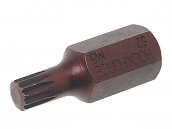 Бита SPLINE M6х30мм 10мм ROCKFORCE ROCKFORCE rf-1783006pr
