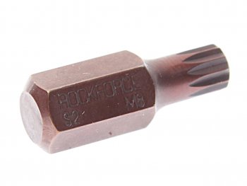 Бита SPLINE M8х30мм 10мм ROCKFORCE ROCKFORCE rf-1783008pr