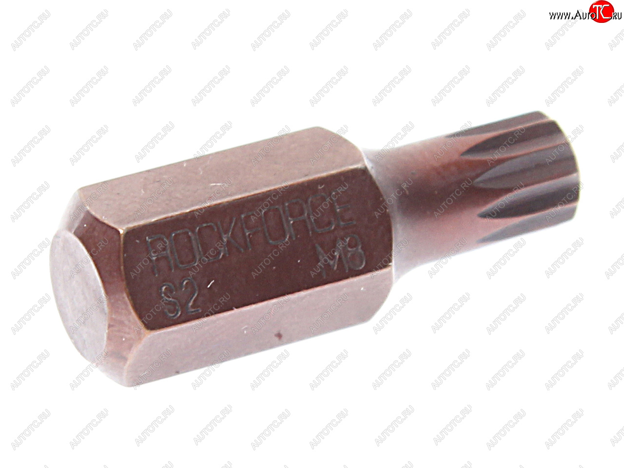 61 р. Бита SPLINE M8х30мм 10мм ROCKFORCE ROCKFORCE rf-1783008pr  с доставкой в г. Воронеж