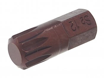 Бита SPLINE M12х30мм 10мм ROCKFORCE ROCKFORCE rf-1783012pr