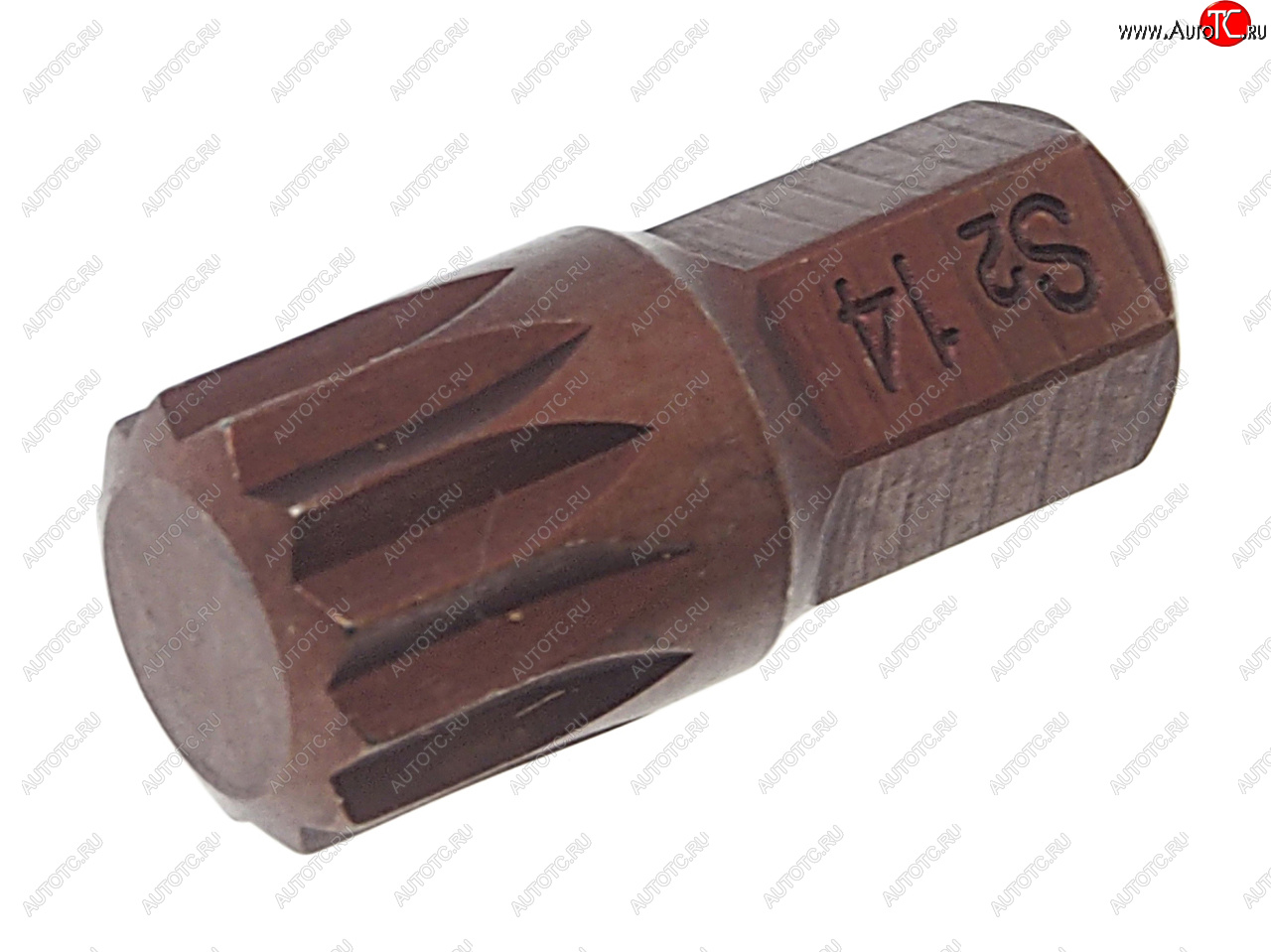 135 р. Бита SPLINE M14х30мм 10мм ROCKFORCE ROCKFORCE rf-1783014pr ROCKFORCE rf-1783014pr  с доставкой в г. Воронеж