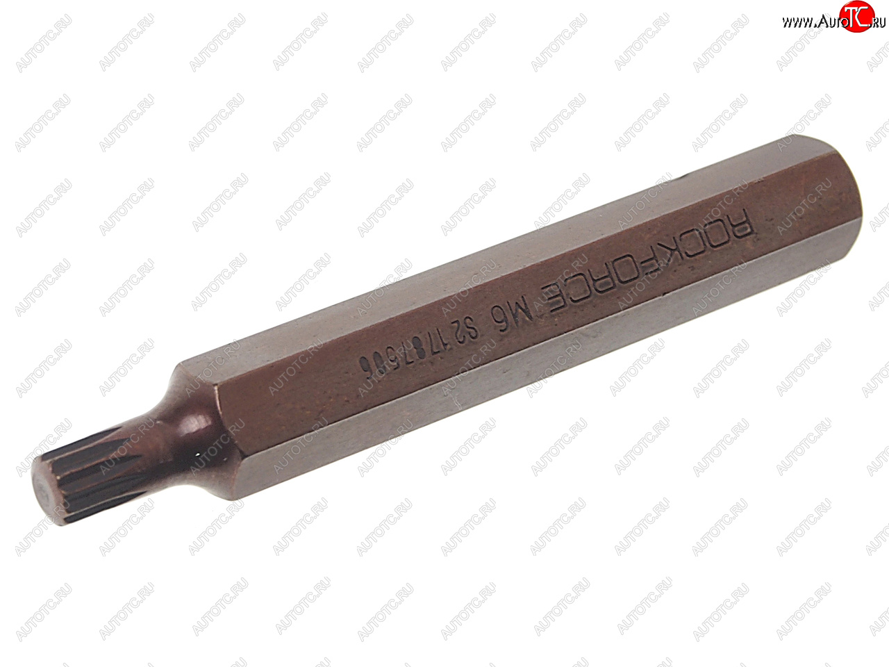 120 р. Бита SPLINE M6х75мм 10мм ROCKFORCE ROCKFORCE rf-1787506pr  с доставкой в г. Воронеж