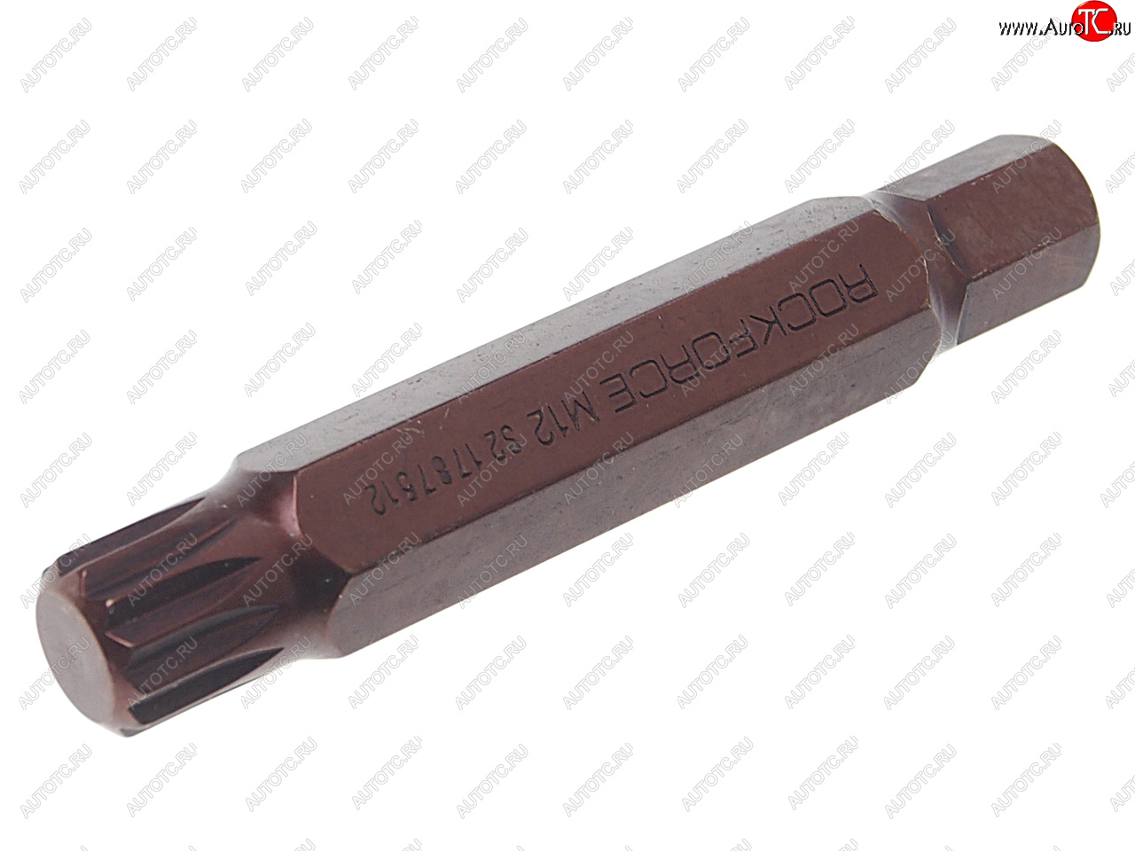 155 р. Бита SPLINE M12х75мм 10мм ROCKFORCE ROCKFORCE rf-1787512pr ROCKFORCE rf-1787512pr  с доставкой в г. Воронеж
