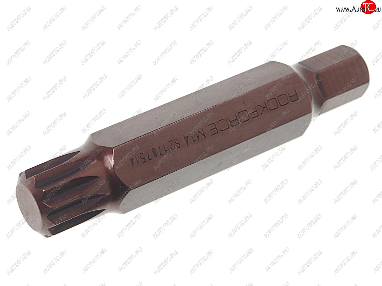 299 р. Бита SPLINE M14х75мм 10мм ROCKFORCE ROCKFORCE rf-1787514pr  с доставкой в г. Воронеж