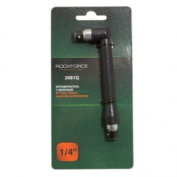 Держатель бит 14 (F) Г-образный в блистере ROCKFORCE ROCKFORCE rf-2081q