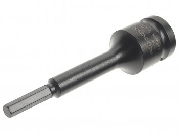 Бита-головка 12 HEX H6 L=100мм ударная ROCKFORCE ROCKFORCE rf-2409006