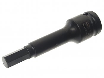 569 р. Бита-головка 12 HEX H10 L=100мм ударная ROCKFORCE ROCKFORCE rf-2409010  с доставкой в г. Воронеж. Увеличить фотографию 2
