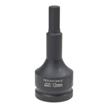 Головка торцевая 34 12мм ударная удлиненная L=100мм ROCKFORCE ROCKFORCE rf-2649012