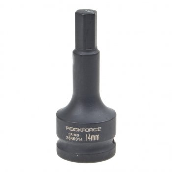 Головка торцевая 3/4 14мм ударная удлиненная L=80мм ROCKFORCE ROCKFORCE rf-2649014 ROCKFORCE rf-2649014