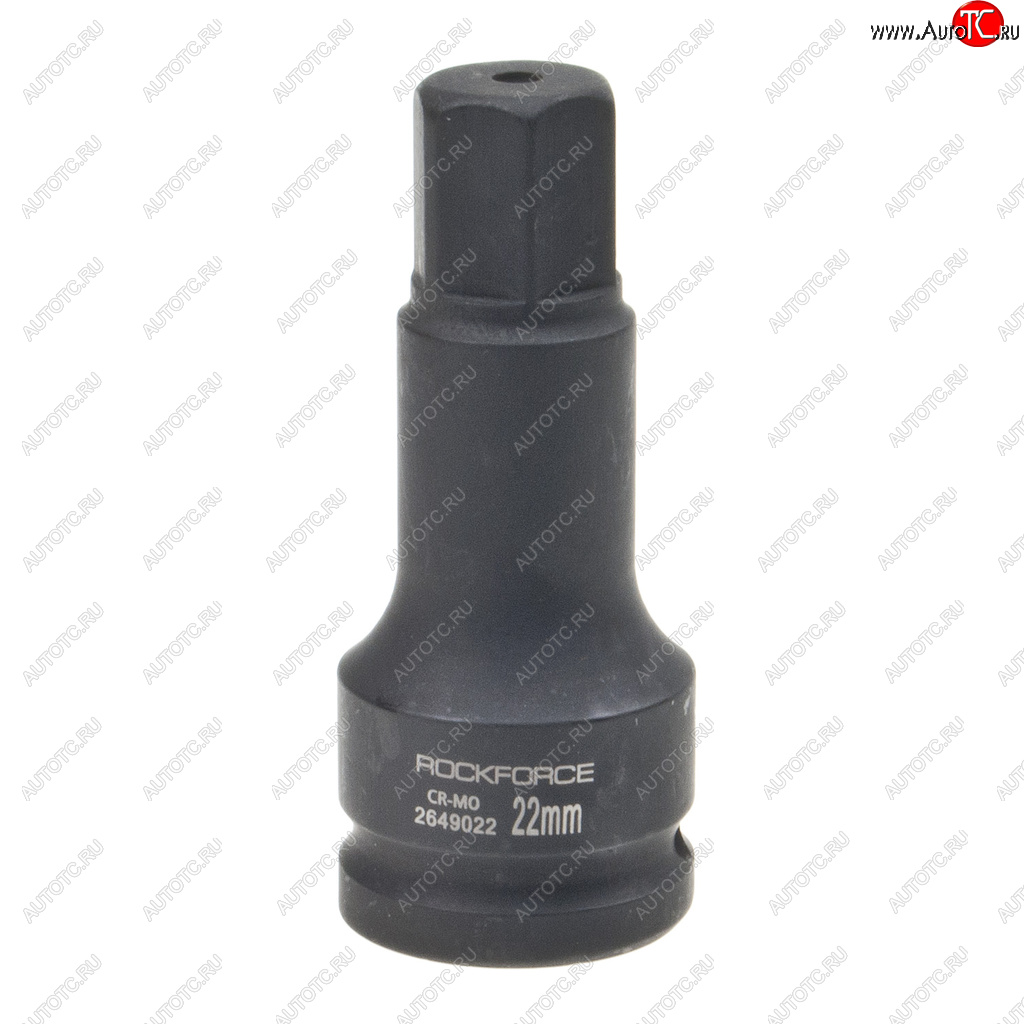 869 р. Головка торцевая 34 22мм ударная удлиненная L=100мм ROCKFORCE ROCKFORCE rf-2649022  с доставкой в г. Воронеж