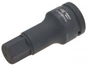 969 р. Головка торцевая 34 24мм ударная удлиненная L=100мм ROCKFORCE ROCKFORCE rf-2649024  с доставкой в г. Воронеж. Увеличить фотографию 2