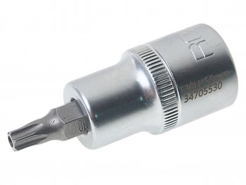 Бита-головка 12 TORX T30х55мм с отверстием ROCKFORCE ROCKFORCE rf-34705530