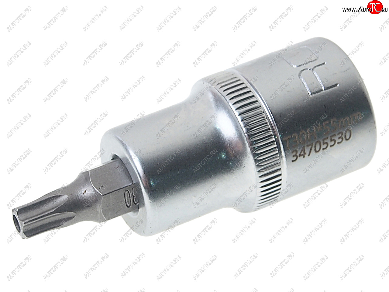 181 р. Бита-головка 12 TORX T30х55мм с отверстием ROCKFORCE ROCKFORCE rf-34705530  с доставкой в г. Воронеж