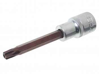Бита-головка 12 TORX T45х100мм с отверстием Premium ROCKFORCE ROCKFORCE rf-34710045pr