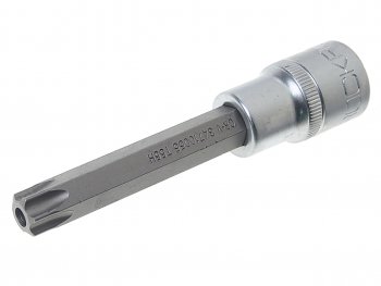 Бита-головка 12 TORX T55х100мм с отверстием ROCKFORCE ROCKFORCE rf-34710055