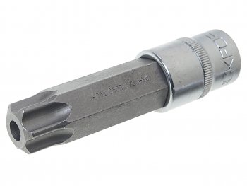 Бита-головка 12 TORX T90х100мм с отверстием ROCKFORCE ROCKFORCE rf-34710090