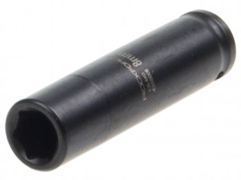 139 р. Головка торцевая 14 8мм ударная удлиненная L=45мм ROCKFORCE ROCKFORCE rf-4255008  с доставкой в г. Воронеж. Увеличить фотографию 2