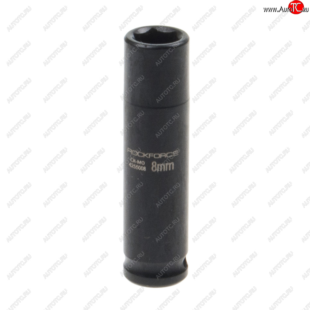 139 р. Головка торцевая 14 8мм ударная удлиненная L=45мм ROCKFORCE ROCKFORCE rf-4255008  с доставкой в г. Воронеж