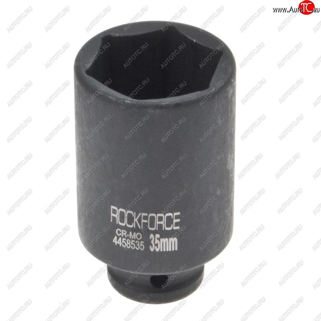 839 р. Головка торцевая 12 35мм ударная удлиненная L=80мм ROCKFORCE ROCKFORCE rf-4458535  с доставкой в г. Воронеж