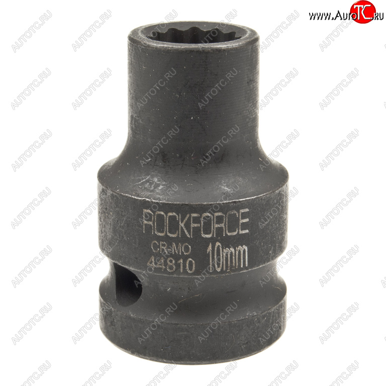 171 р. Головка торцевая 12 10мм 12-ти гранная ударная L=39мм ROCKFORCE ROCKFORCE rf-44810  с доставкой в г. Воронеж