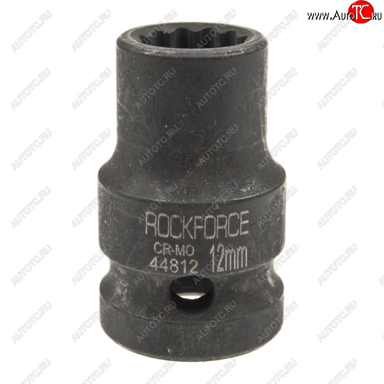 152 р. Головка торцевая 12 12мм 12-ти гранная ударная L=39мм ROCKFORCE ROCKFORCE rf-44812  с доставкой в г. Воронеж