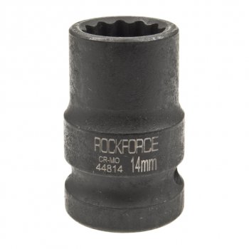 Головка торцевая 12 14мм 12-ти гранная ударная L=39мм ROCKFORCE ROCKFORCE rf-44814