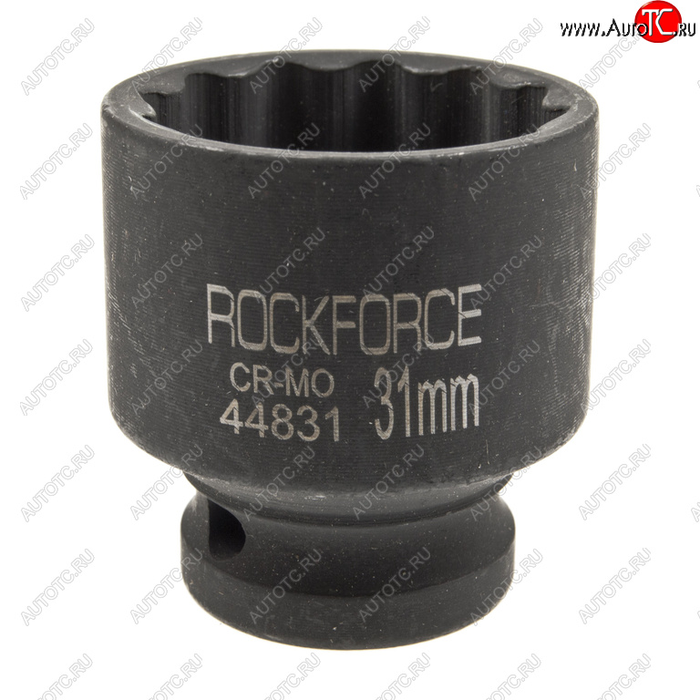 359 р. Головка торцевая 1/2 31мм 12-ти гранная ударная L=44мм ROCKFORCE ROCKFORCE rf-44831 ROCKFORCE rf-44831  с доставкой в г. Воронеж
