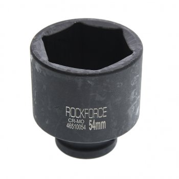 Головка торцевая 34 54мм ударная удлиненная L=80мм ROCKFORCE ROCKFORCE rf-46510054