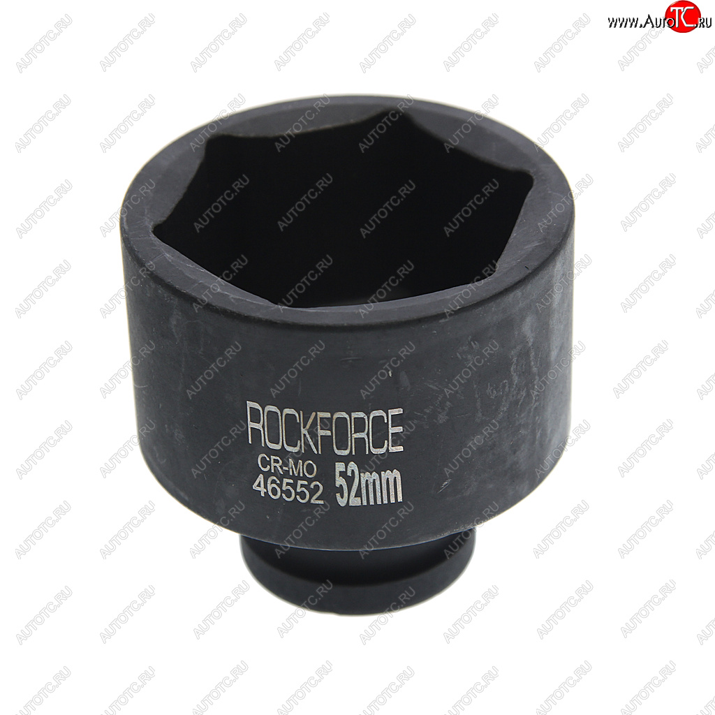 999 р. Головка торцевая 34 52мм ударная L=70мм ROCKFORCE ROCKFORCE rf-46552  с доставкой в г. Воронеж