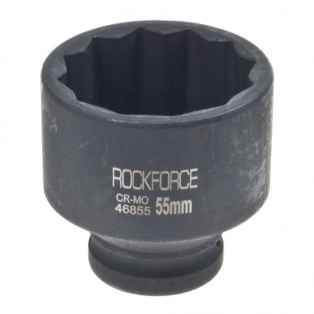 Головка торцевая 34 55мм 12-ти гранная ударная глубокая ROCKFORCE ROCKFORCE rf-46855