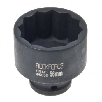 Головка торцевая 34 56мм 12-ти гранная ударная глубокая ROCKFORCE ROCKFORCE rf-46856