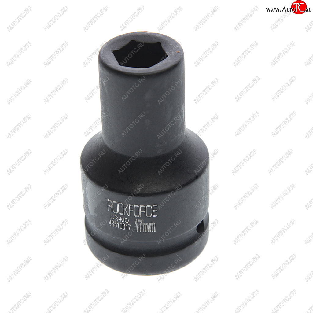 879 р. Головка торцевая 1 17мм ударная удлиненная L=90мм ROCKFORCE ROCKFORCE rf-48510017 ROCKFORCE rf-48510017  с доставкой в г. Воронеж