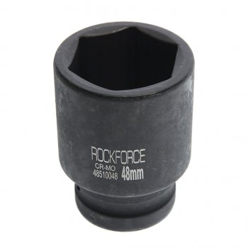 Головка торцевая 1 48мм ударная удлиненная L=90мм ROCKFORCE ROCKFORCE rf-48510048